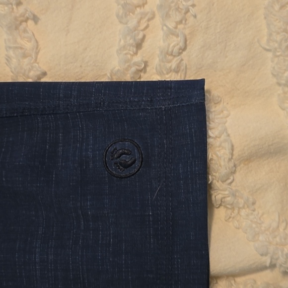 Mens Hang Ten Blue Flat Front Board Shorts Size 36 NWOT - Picture 6 of 8